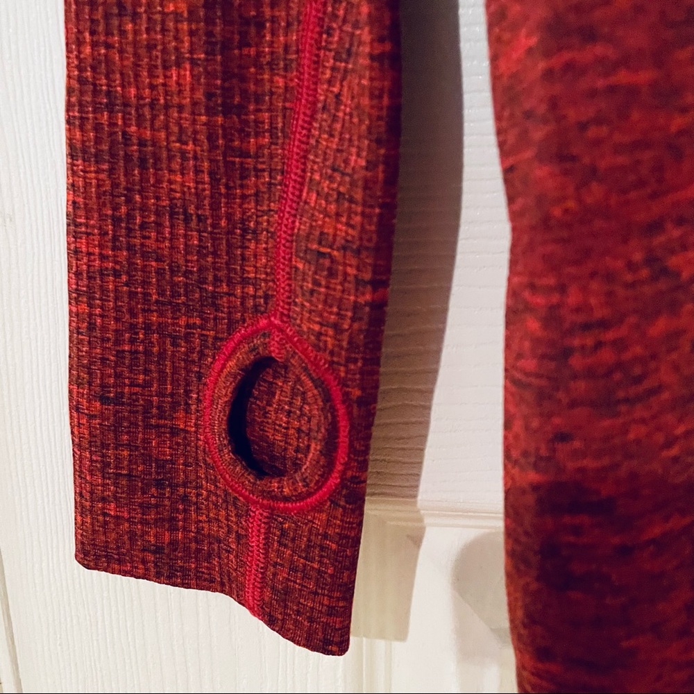 lululemon athletica Burgundy Long Sleeve Top - Picture 6 of 9